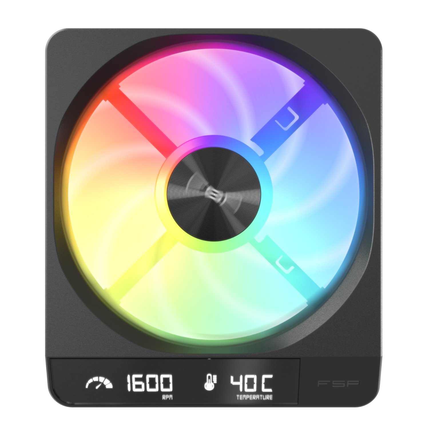 FSP ZENFAN 120mm ARGB PWM Smart Fan - Black - Image 2