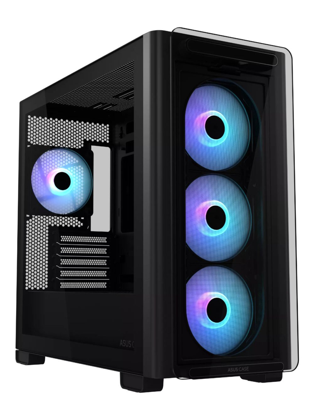 Asus A23 PLUS ARGB Micro-ATX Gaming Chassis - Black