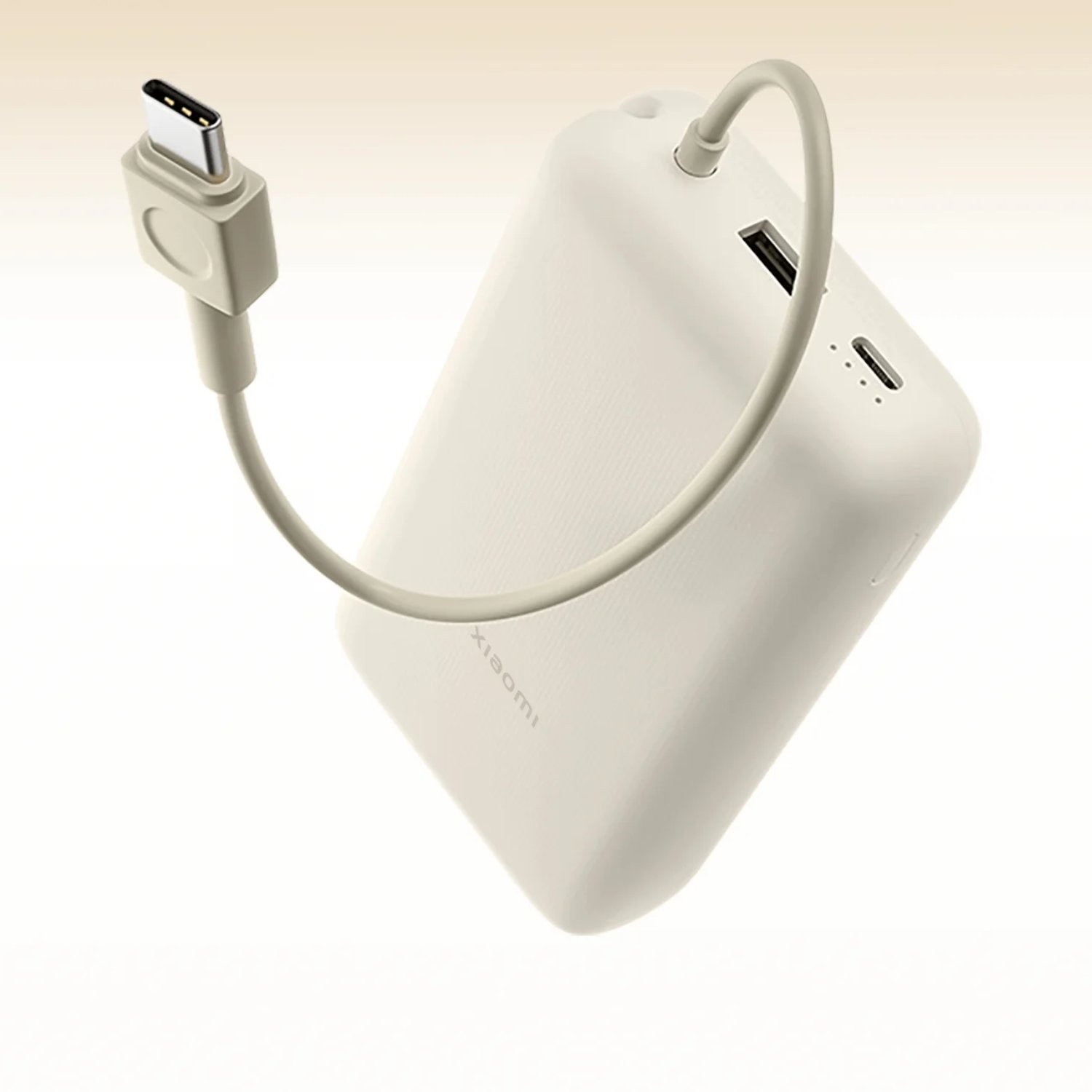 Xiaomi 33W Power Bank 20000mAh (Integrated Cable) – Tan(Product Recalled) - Image 3
