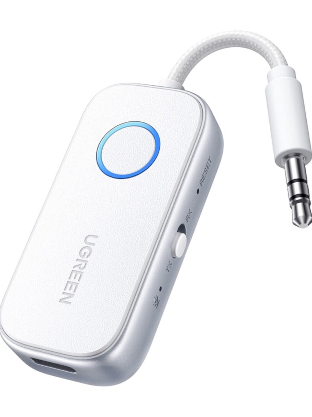 UGREEN 3.5mm Bluetooth 5.4 Audio Receiver/Transmitter - White