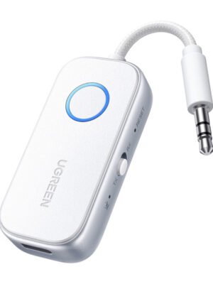 UGREEN 3.5mm Bluetooth 5.4 Audio Receiver/Transmitter - White
