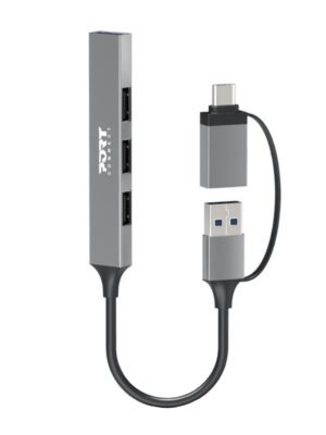 Port Connect USB Type-C to 4-port USB-A 3.0/2.0 Hub