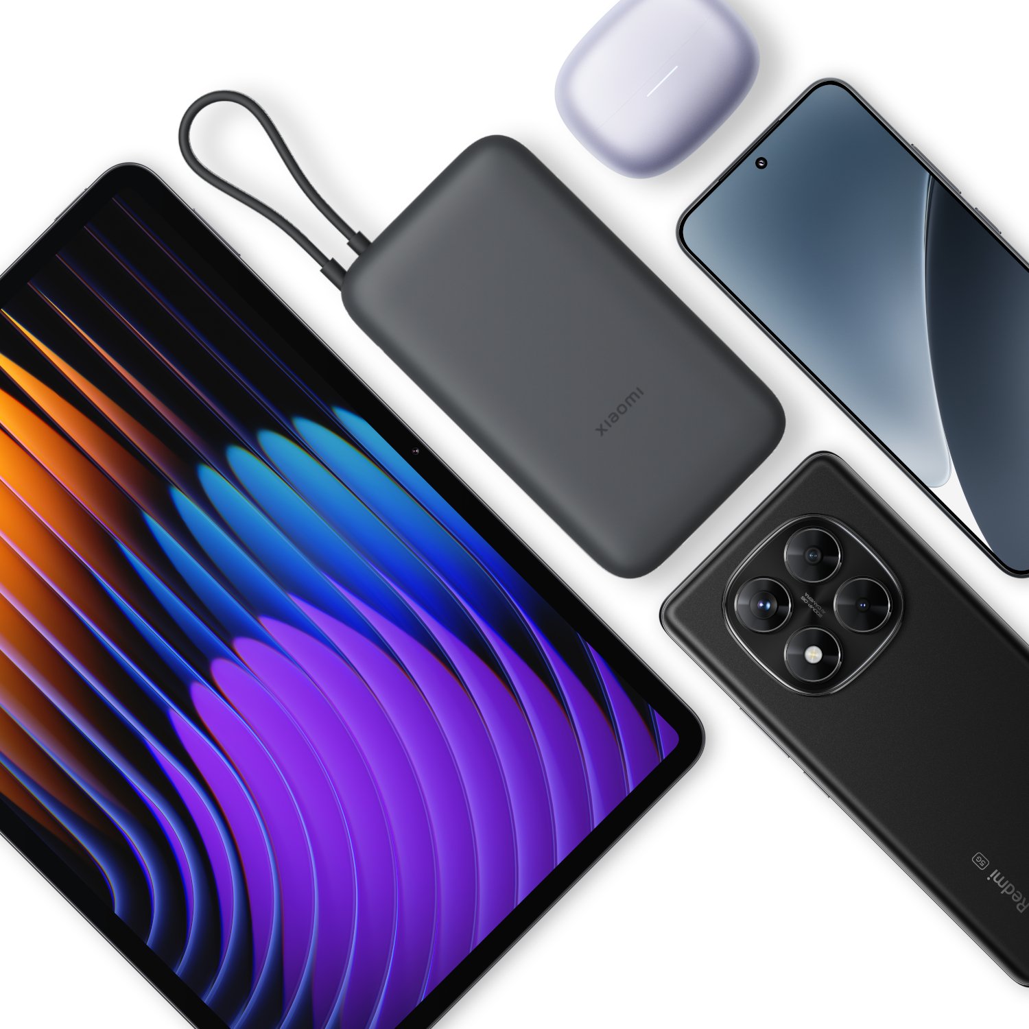 Xiaomi Power Bank 20000mAh (Integrated Cable) - Dark Grey - Image 6