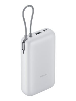 Xiaomi Power Bank 20000mAh (Integrated Cable) - Light Grey
