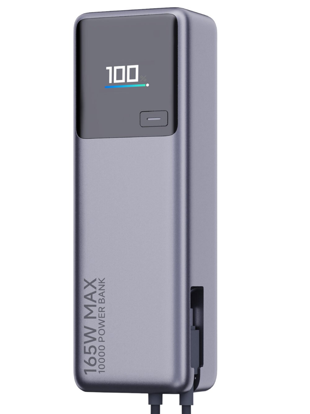 Xiaomi 165W Power Bank 10000mAh (Integrated Cable)-Silver