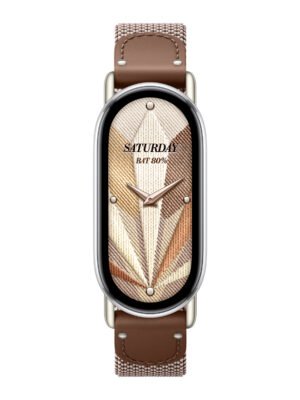 Xiaomi Smart Band 10 Knitted Silk Strap - Feather Brown