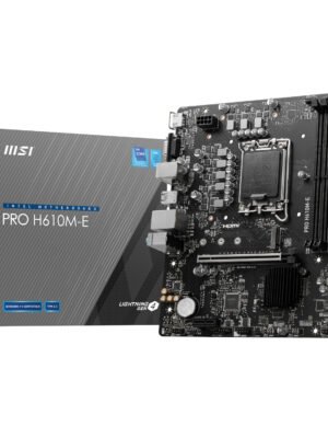 MSI PRO H610M-E Intel LGA1700 DDR5 M-ATX Motherboard