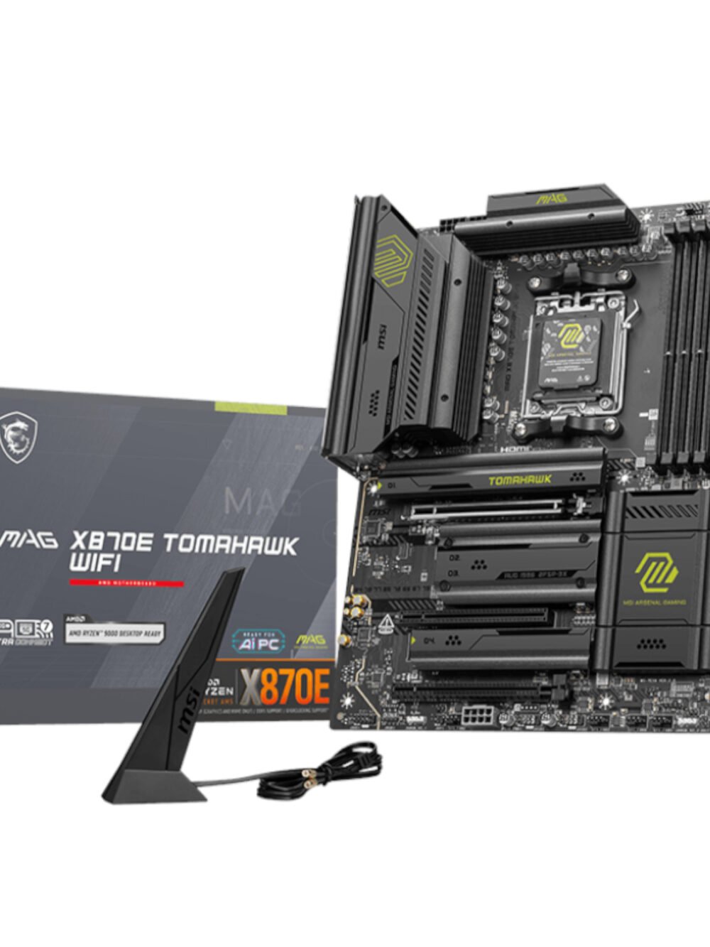 MSI MAG X870E TOMAHAWK WIFI AM5 ATX DDR5 Gaming Motherboard
