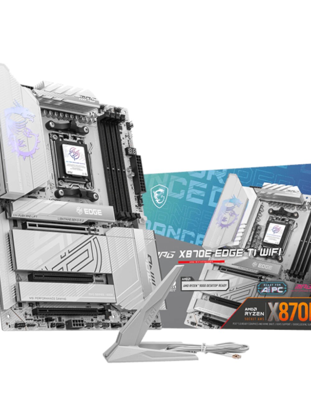 MSI MPG X870E EDGE TI WIFI AM5 ATX DDR5 Gaming Motherboard