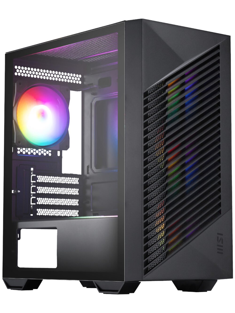 MSI PRO FORGE M050A Micro-ATX Gaming Chassis - Black