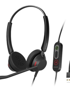 WINX CALL Pro 2 AI Noise Cancelling Mic Headset