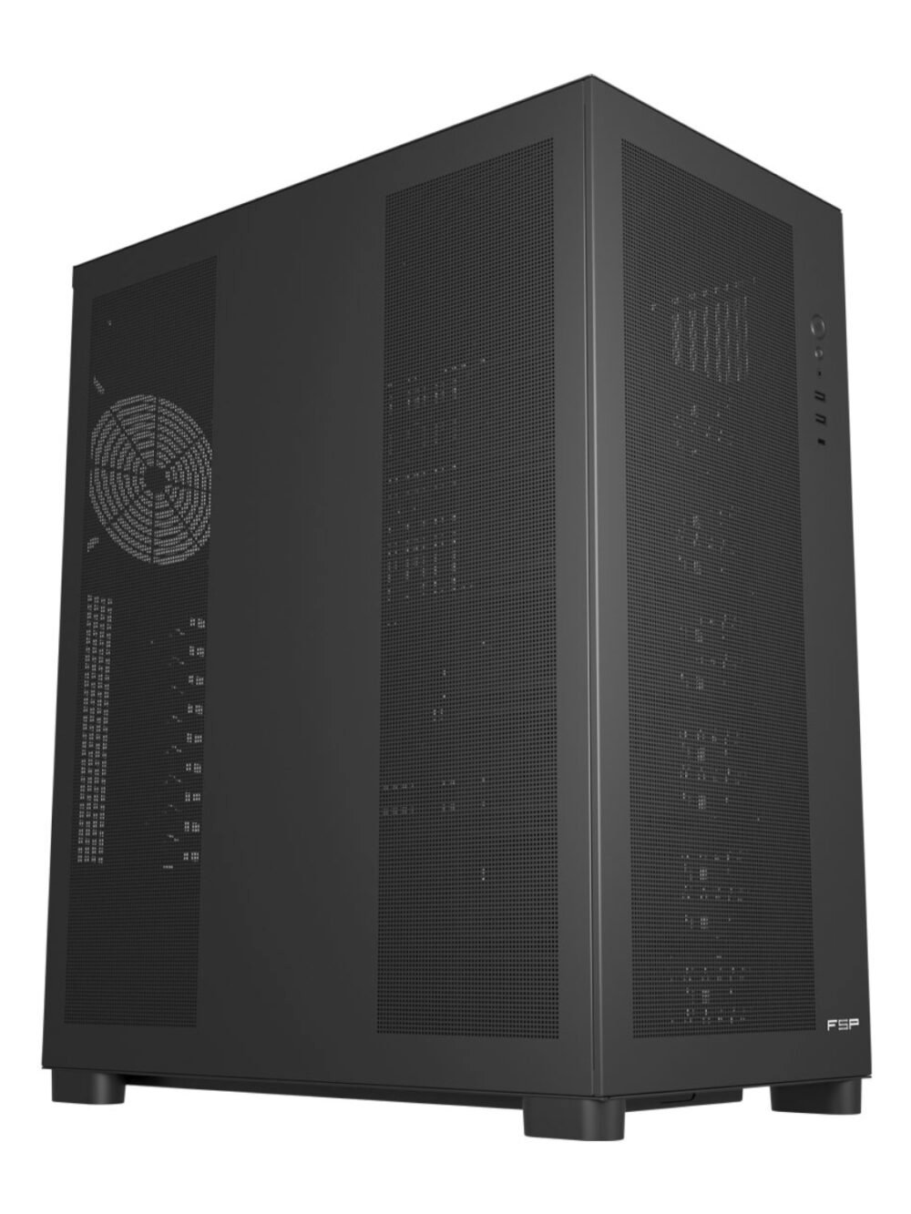FSP U500 E-ATX Workstation Chassis - Black
