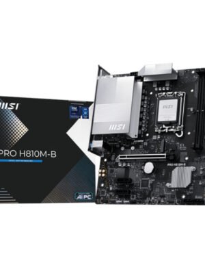 MSI H810M-B PRO LGA1851 M-ATX DDR5 Motherboard