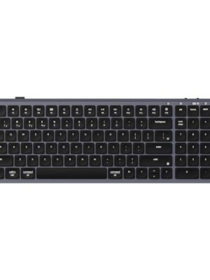 Keychron B2 Pro Ultra-Slim 96% Wireless Keyboard - Space Gray