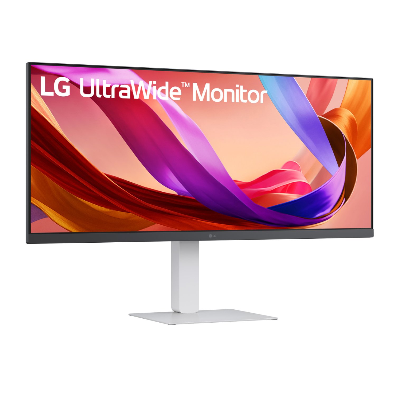 LG UltraWide 34" FHD IPS White Monitor 100Hz USB-C incl Speaker - Image 3