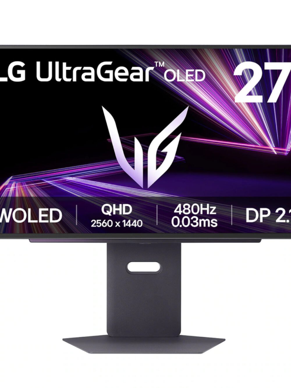 LG UltraGear 27" QHD OLED Gaming 480Hz 0,03ms