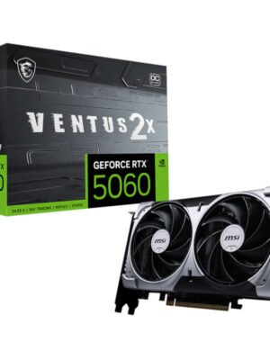 MSI GeForce RTX 5060 VENTUS 2X OC 8GB GDDR7 Graphics Card