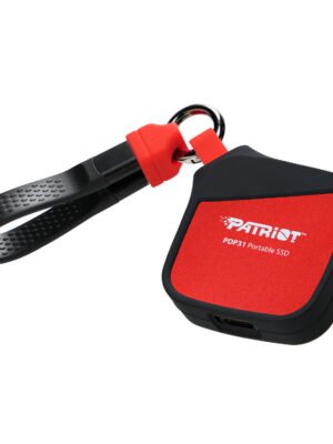 Patriot PDP31 500GB Type-C Portable SSD - Red / Black