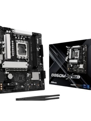ASRock B860M-X Micro ATX DDR5 Motherboard (PCIe 5 and Wi-Fi 6E)