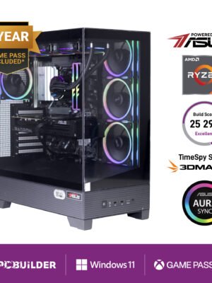 PCBuilder Ryzen 7 7800X3D MAXIMUS Windows 11 Gaming PC
