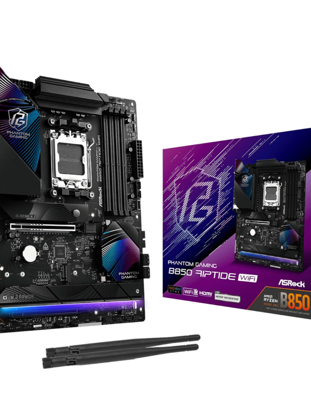 ASROCK B850 RIPTIDE WIFI AM5 ATX 4X DDR5