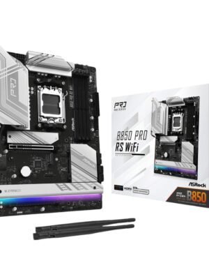 ASRock B850 Pro RS Wi-Fi ATX Motherboard (AMD AM5, DDR5, PCIe 5.0)
