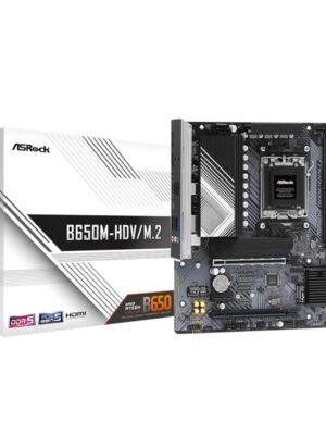 ASRock B650M-HDV/M.2 AM5 Micro-ATX Motherboard