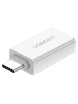 UGREEN US173 USB-A to USB Type-C Adapter - White