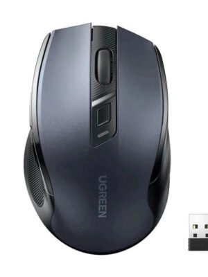 UGREEN MU006 2.4GHz Wireless Optical Mouse – Black