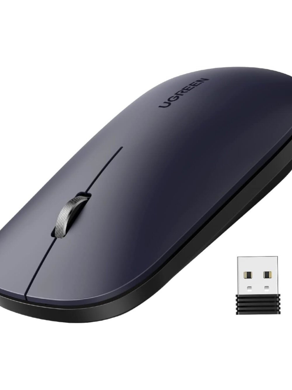 UGREEN Portable 2.4GHz Wireless Mouse - Black