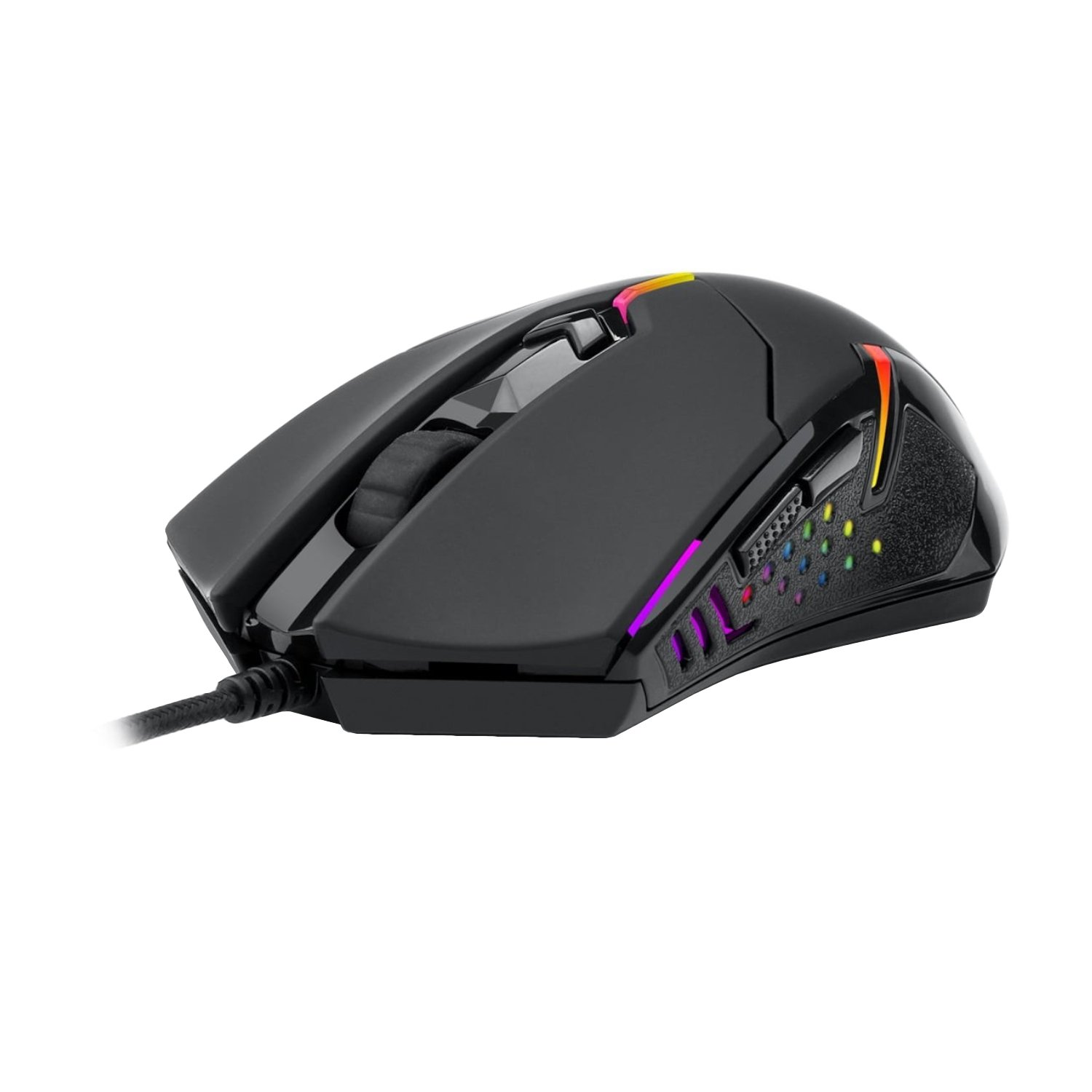 REDRAGON CENTROPHORUS 7200DPI RGB Gaming Mouse - Black - Image 5