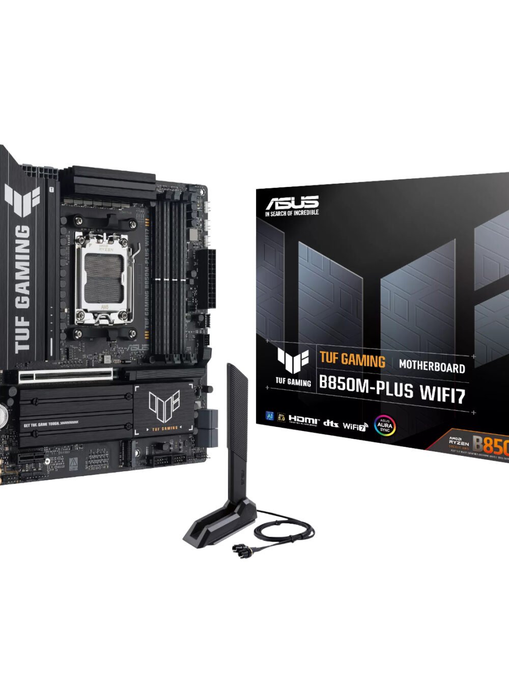 ASUS TUF Gaming B850M-Plus WIFI AMD AM5 M-ATX Gaming Motherboard