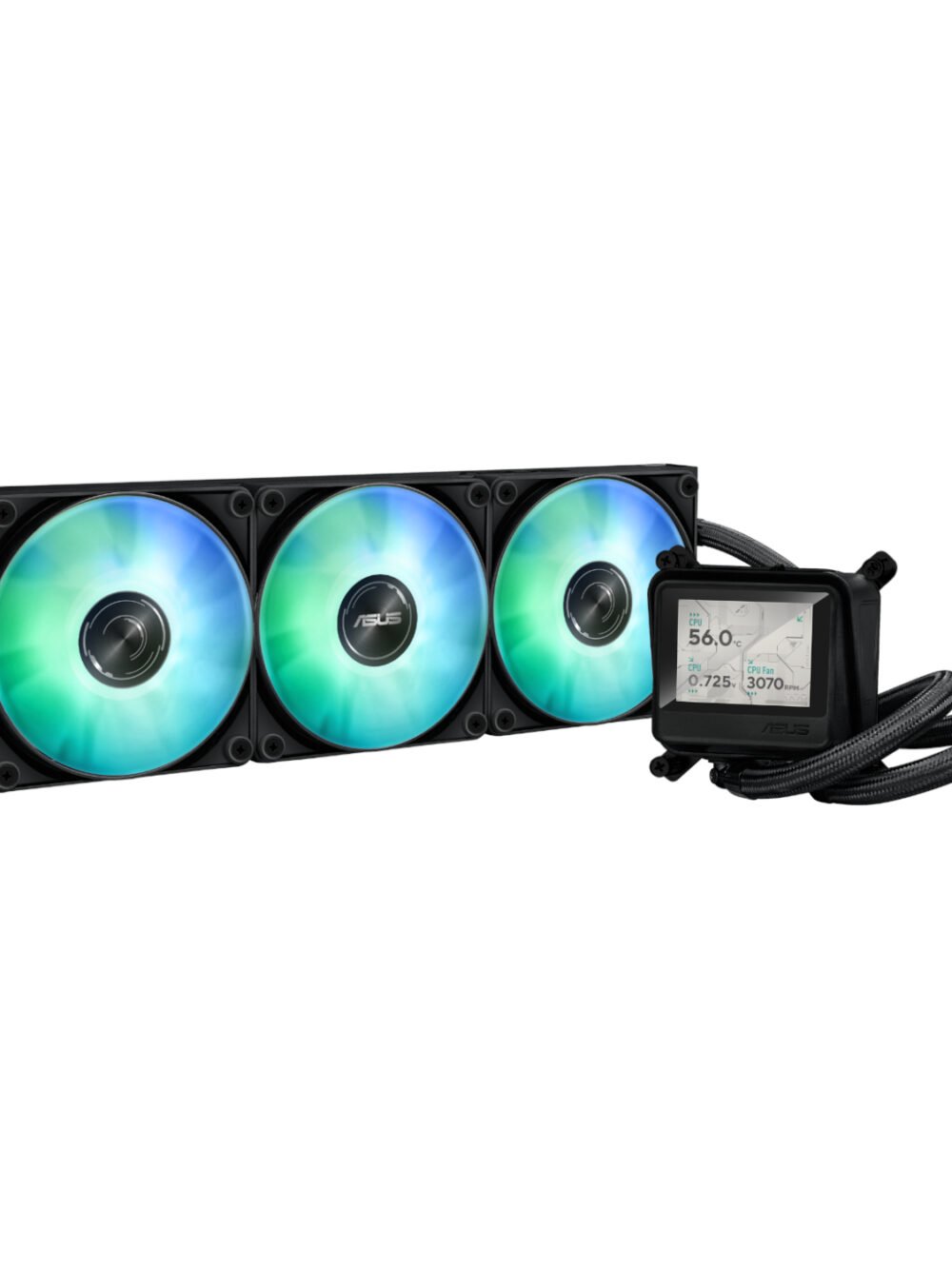 Asus MAX Gaming LC 360 ARGB LCD All-in-one CPU Liquid Cooler - Black