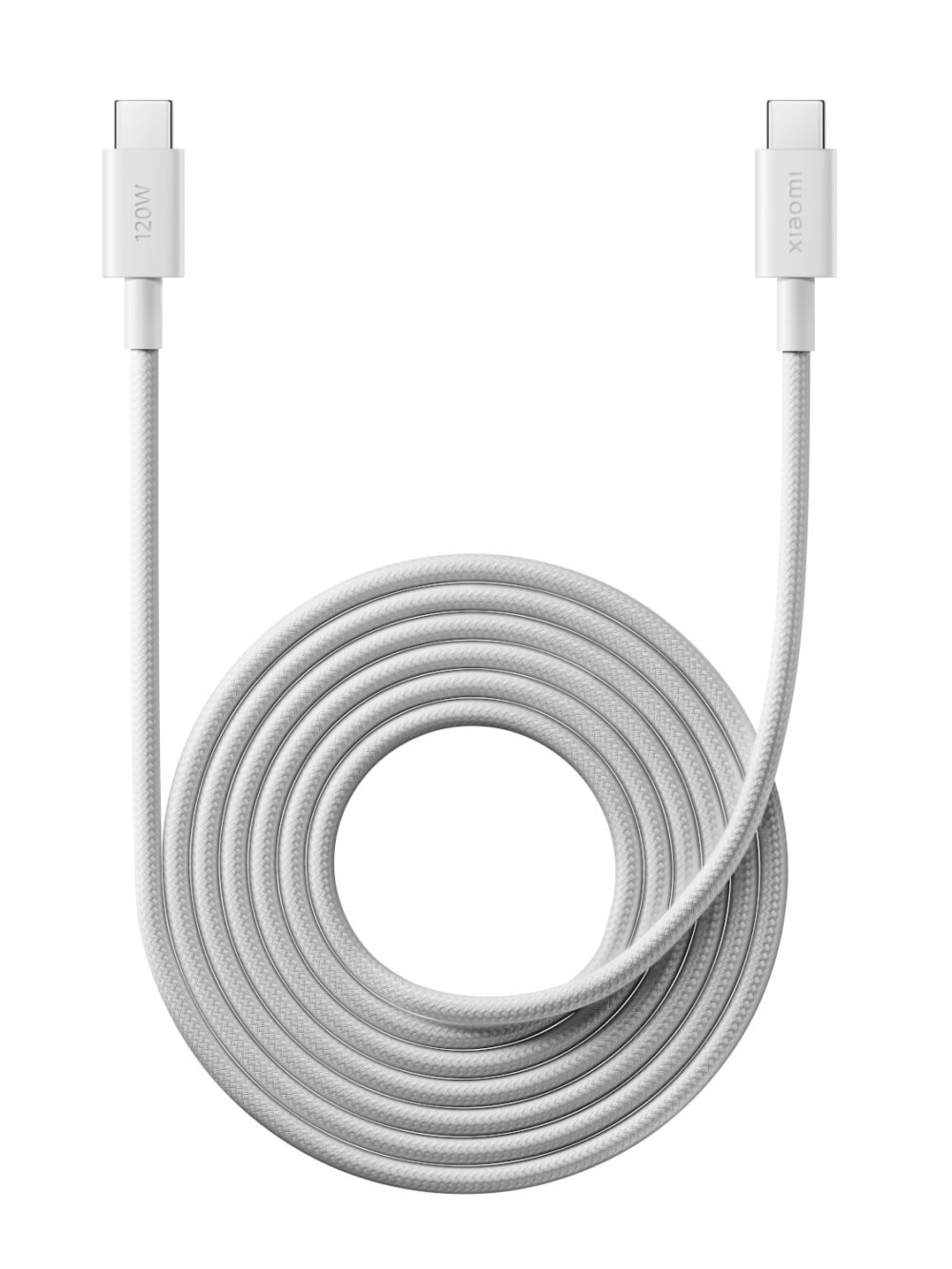 Xiaomi USB4 6A USB Type-C To USB Type-C Braided Cable 2m- (120W, 480 Mbps)
