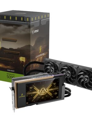 MSI GeForce RTX 5090 32G LIGHTNING Z LCD Liquid Cooled Graphics Card