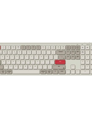 Keychron B6 Pro Ultra-Slim 100% Wireless Keyboard – Retro Red