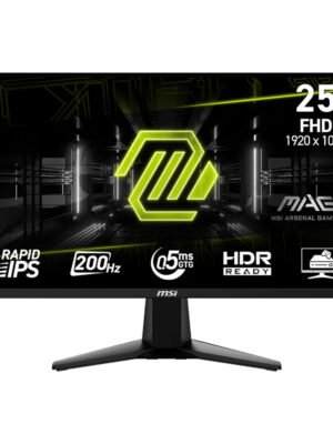 MSI MAG 255F E20 25" FHD 200Hz Rapid IPS Gaming Monitor