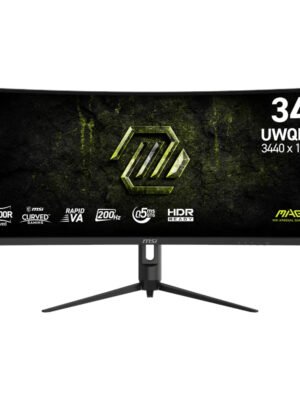 MSI MAG 342CQRF E20 34" UWQHD 200Hz VA Curved Gaming Monitor