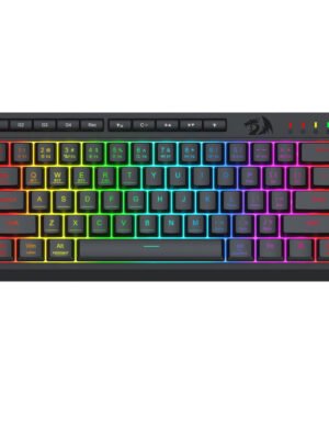 Redragon SHIVA K522 PRO RGB Wireless Gaming Keyboard- Black