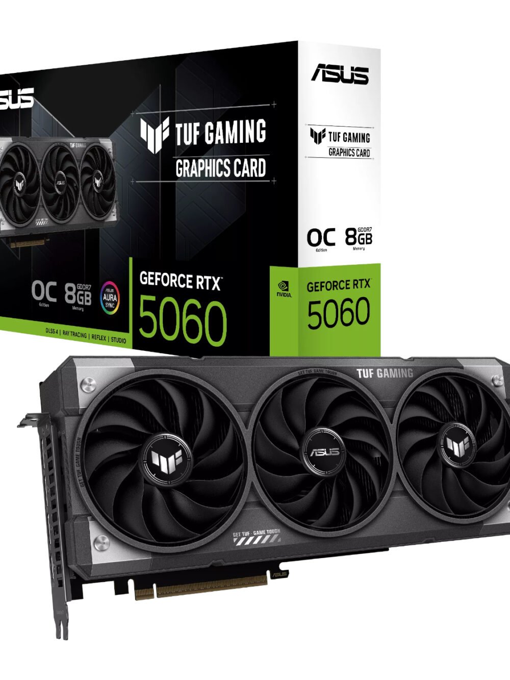 ASUS TUF Gaming GeForce RTX 5060 8GB GDDR7 OC Edition Graphics Card