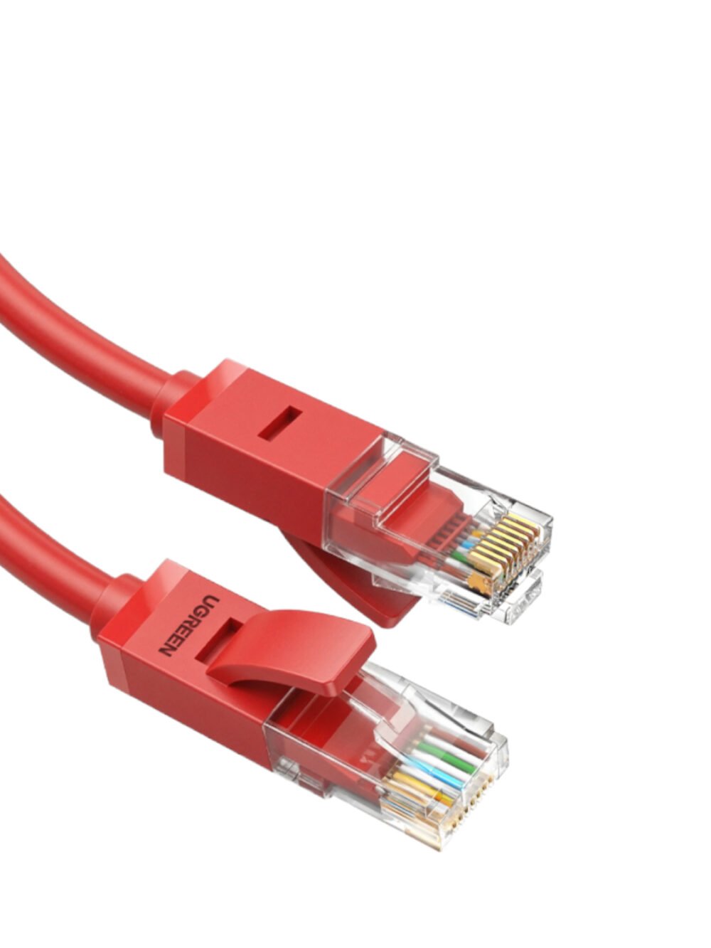 UGreen RJ45 CAT6 Ethernet 0.5m LAN Network Cable -Red (1Gbps, 250MHz)