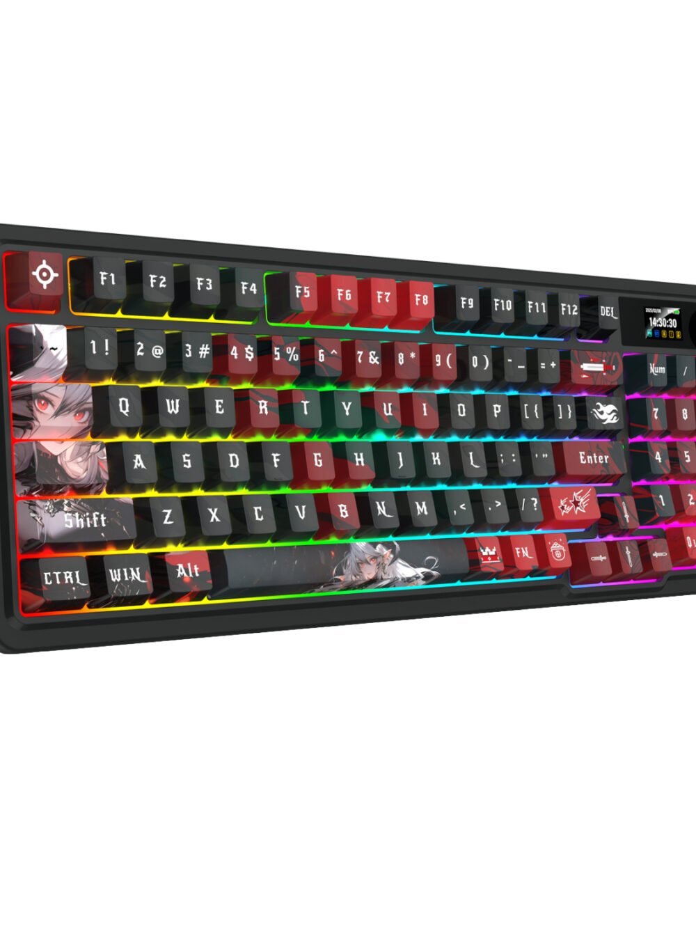 Redragon K719AK ARTEMIS PRO RGB Wireless LCD Mechanical Gaming Keyboard
