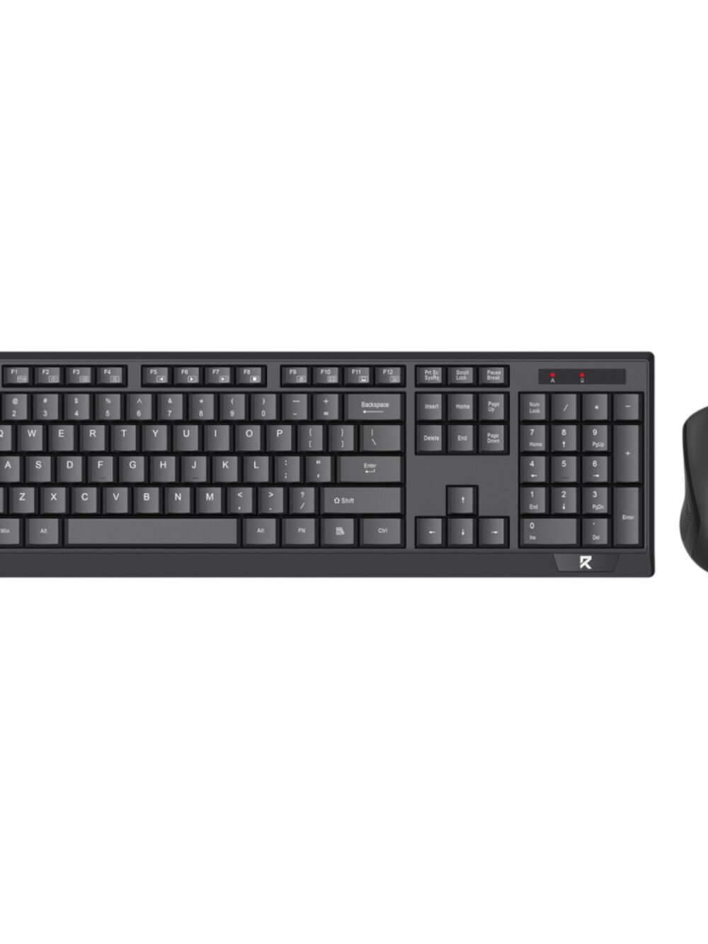 Redragon BS-8343A Wireless Keyboard and Mouse Combo - Black