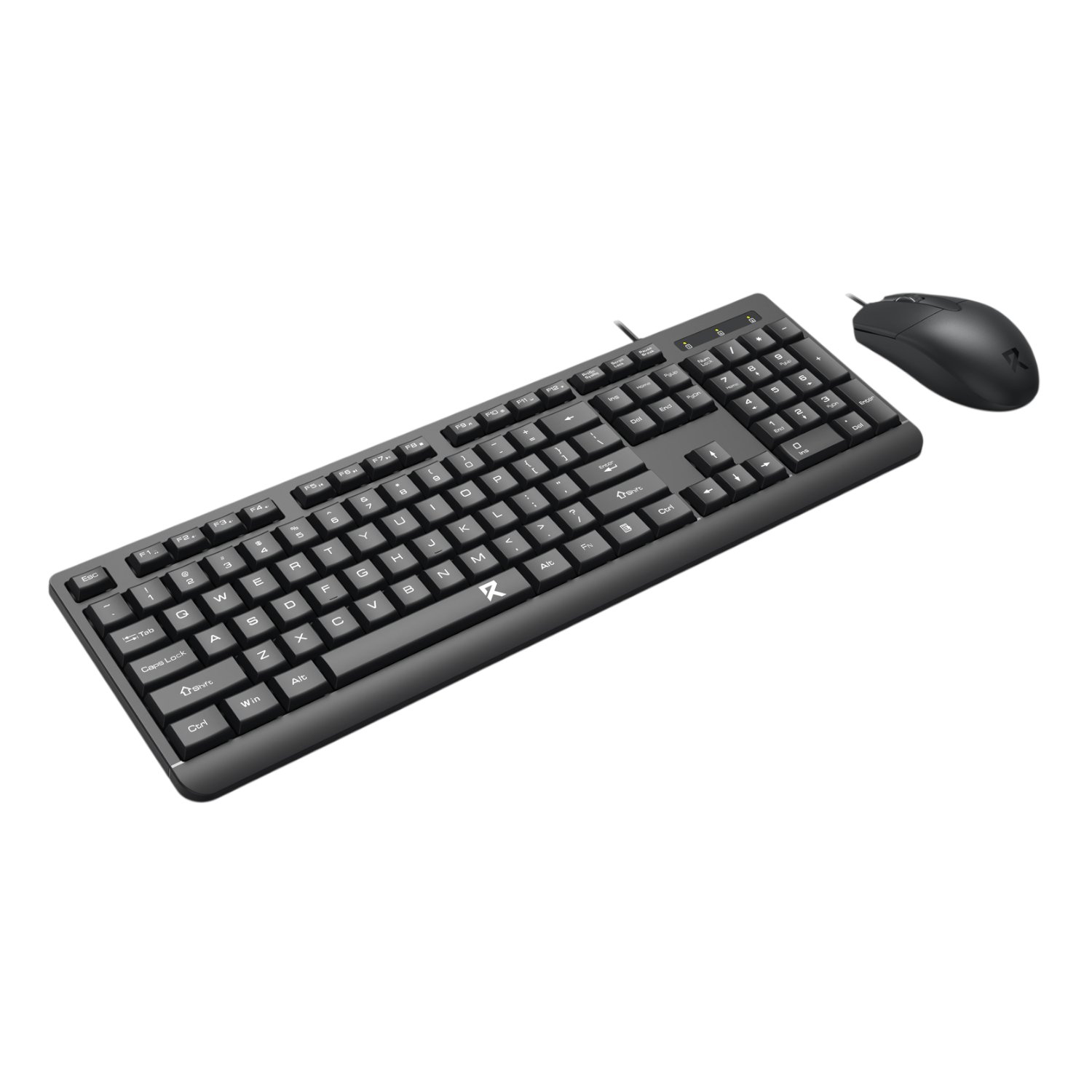 Redragon BS-7543 Wired Keyboard and Mouse Combo - Black - Image 2