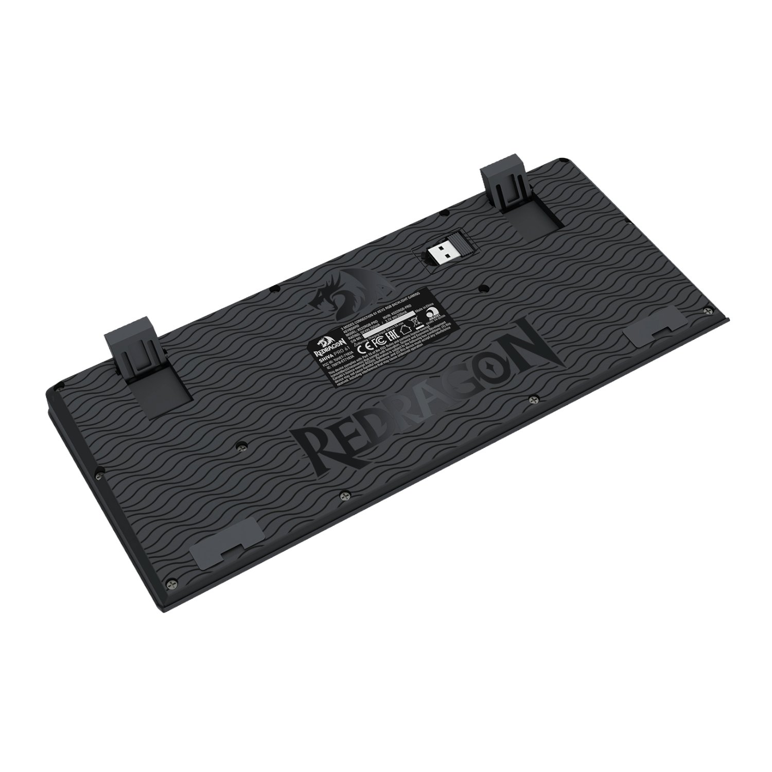 Redragon SHIVA K522 PRO RGB Wireless Gaming Keyboard- Black - Image 7