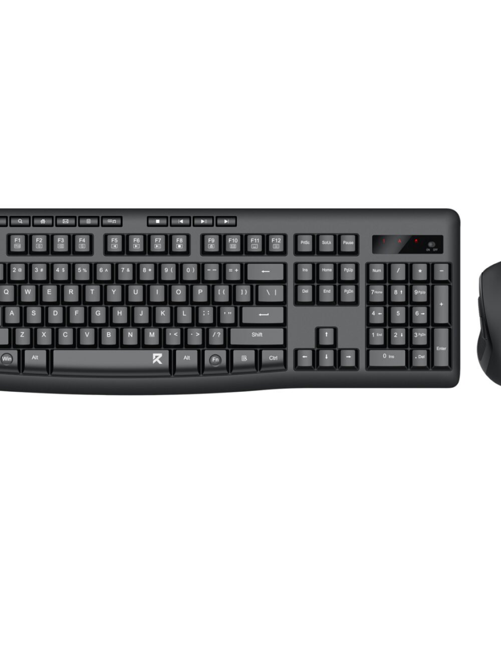 Redragon BS-7367-A Wireless Keyboard and Mouse Combo - Black