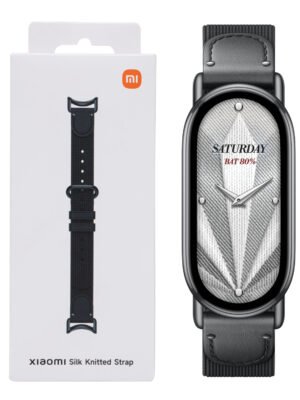 Xiaomi Smart Band 10 Knitted Silk Strap - Ebony Black