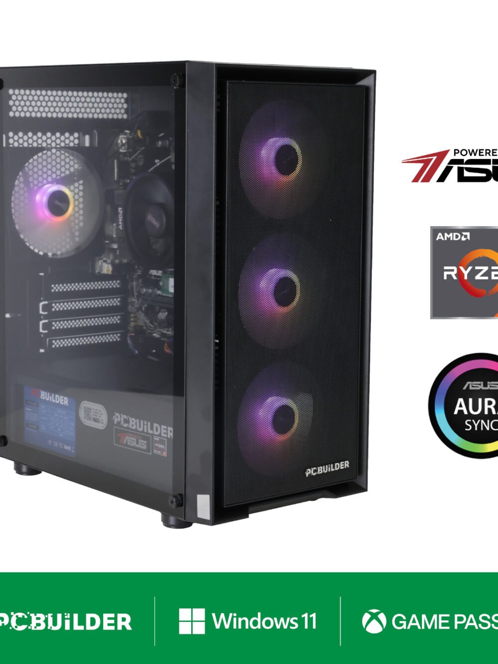 PCBuilder Ryzen 5 8600G WARDEN Windows 11 Gaming PC