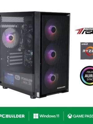 PCBuilder Ryzen 5 8600G WARDEN Windows 11 Gaming PC