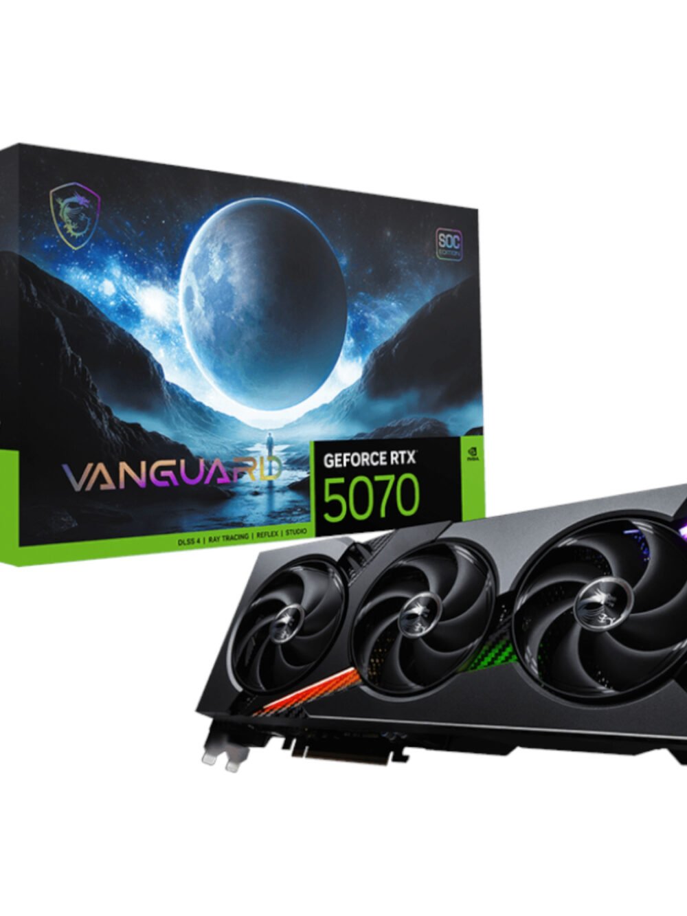 MSI GeForce RTX 5070 VANGUARD SOC 12GB Graphics Card